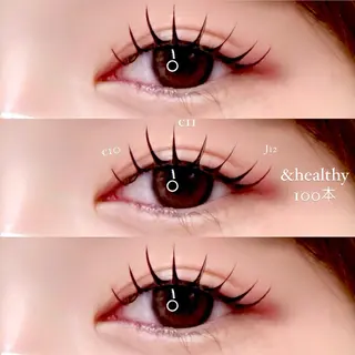 マツエク・マツパ 🦖fein. YUINA🦕⋆͛のマツエク・マツパデザイン