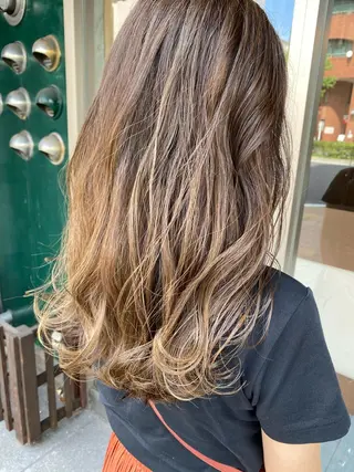 ロング カラー 日比 貴大/ minim hairのヘアスタイル