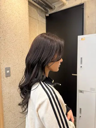 カラー sora/ハイトーン /透明感カラー🫧のヘアスタイル