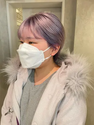 ショート カラー ナチュラル透明感🌱 小山美樹子のヘアスタイル