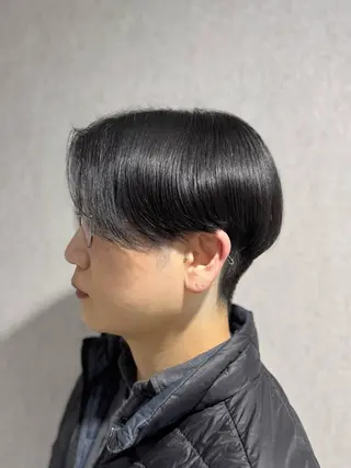 メンズ 曲がる縮毛/カルマパ ーマ/池袋/横村大全のヘアスタイル