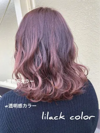 ミディアム カラー レイヤーカット匠 イソザキノリユキのヘアスタイル