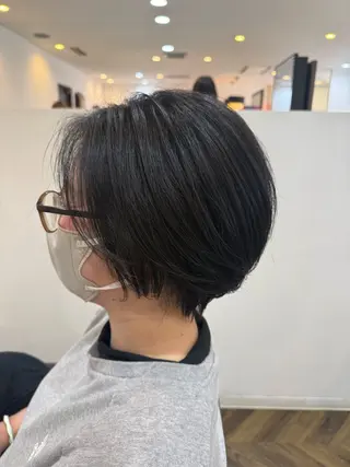 ショート Grandoll Luxe所属・大神 鈴夏のヘアスタイル