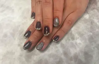 ネイル ネイルリボン 石田のネイルデザイン