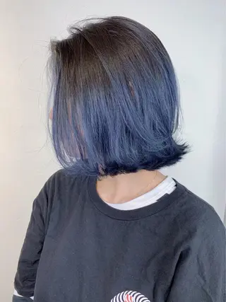 ショート カラー _WHITE＋ 南海難波店のヘアスタイル