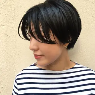 ショート カラー BRUNTJET所属・MAEDA MADOKAのヘアスタイル