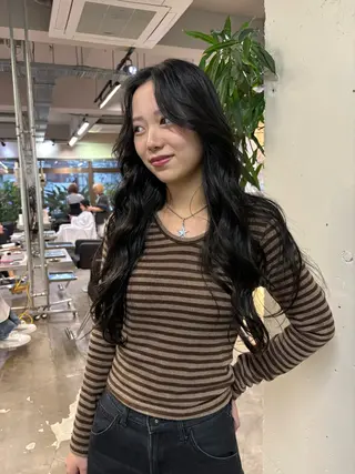 ロング カラー ロングレイヤー ¥0🎀MEIのヘアスタイル