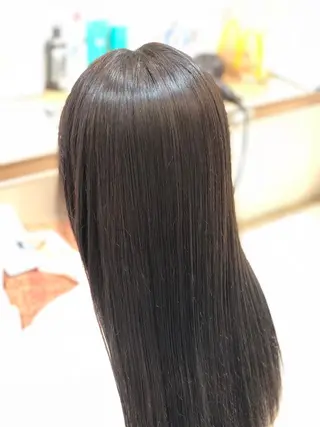 ロング カラー 縮毛矯正/髪質改善✂ 石川由紀乃のヘアスタイル