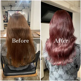 ロング カラー ムラ修正/ ハイトーン💖Riaのヘアスタイル