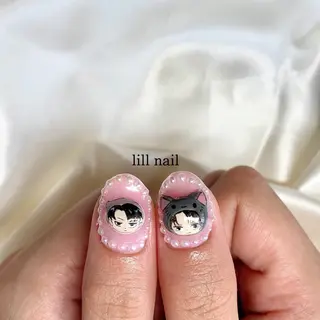 ミディアム pllia beautyのネイルデザイン