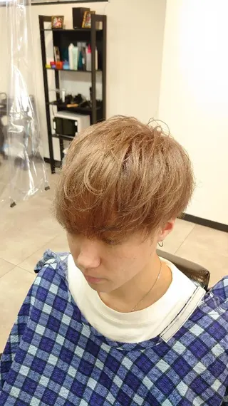 ミディアム Ryusei所属・【メンズカット】専門 ＴＥＲＵのヘアスタイル
