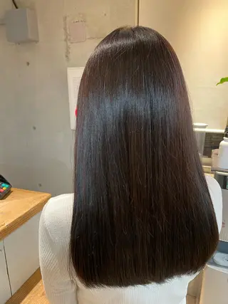 ロング カラー しのはら まどかのヘアスタイル