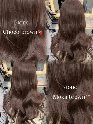 ロング 小顔韓国レイヤー× 艶髪 池袋/ハナ🌷のヘアスタイル