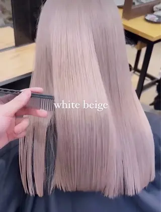 ロング 暖色ハイトーン特化 🥇Mioのヘアスタイル