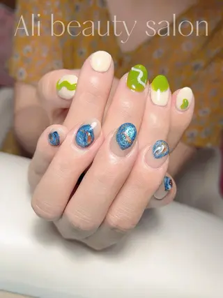 ネイル Ali 新小岩 ネイル専門のネイルデザイン