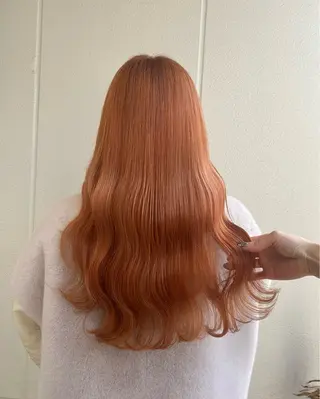ロング カラー 《暖色/韓国hair 》🇰🇷桑原ユキネのヘアスタイル