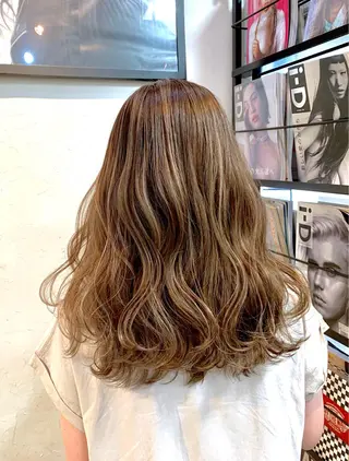 セミロング 🔍髪質改善診断🔎 長山　 シュンスケのヘアスタイル