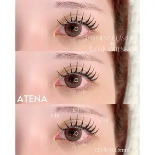 マツエク・マツパ ATENA MINAMIのマツエク・マツパデザイン