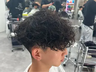 ショート パーマ メンズ 似合わせパーマ🔥 渡邉愛斗のヘアスタイル