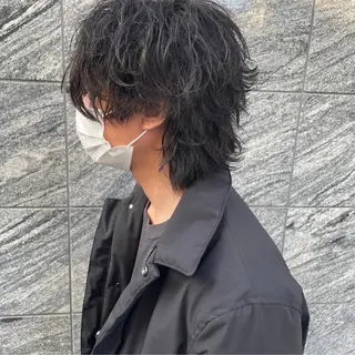 ショート パーマ メンズ 【メンズ特化】 笹目純のヘアスタイル