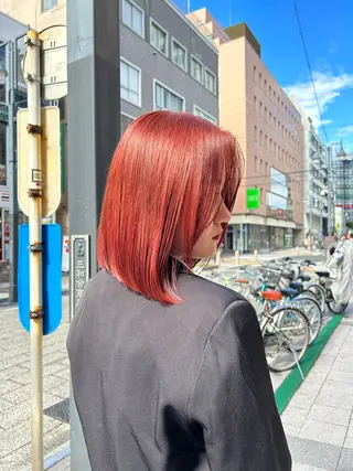 ショート カラー メンズ/ボブ/パーマ /くるみのマツエク・マツパデザイン