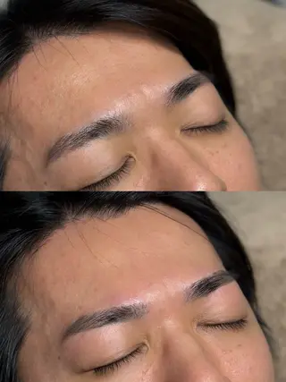 メンズ アイブロウ 韓国肌管理BEAUTY-SALON Teena【ティーナ】ララピール/毛穴/脱毛所属・心斎橋眉毛サロン hiyoriの眉毛・アイブロウイメージ