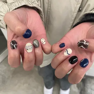 ネイル 【ANEMONA】 ANのネイルデザイン