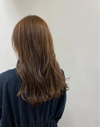 ロング 森部 杏菜のヘアスタイル