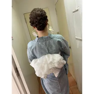 ミディアム ヘアアレンジ 🦋エクステ/透明感 カラー🦋宮川莉央のその他イメージ