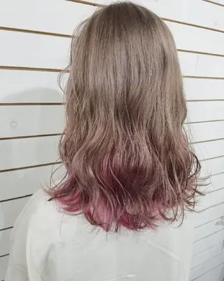 ミディアム noa.所属・今中 小百合のヘアスタイル