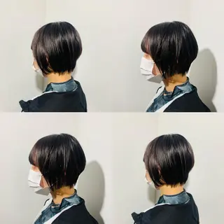 ショート もにか🌞原宿/渋谷 🌝ブリーチカラーのヘアスタイル