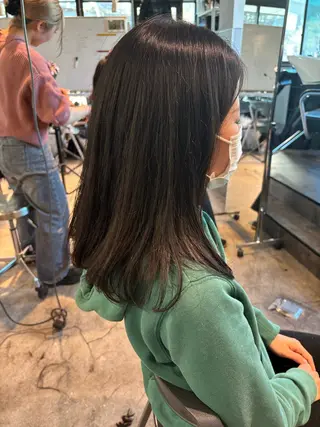ミディアム たなかあゆ✨ALBU MACADEMY渋谷のヘアスタイル