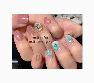 ネイル ﾈｲﾙﾙｰﾑﾘｯｶ 𝐦𝐚𝐲𝐮のネイルデザイン