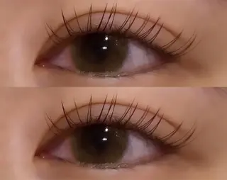 マツエク・マツパ eve🐰束間まつ毛 /透明感カラーのヘアスタイル