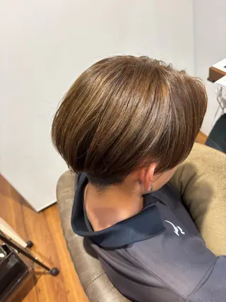 ショート 【ルプラボウ】　川村 海音のヘアスタイル