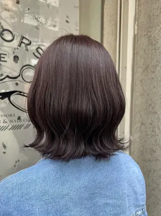 ミディアム カラー haru .のヘアスタイル