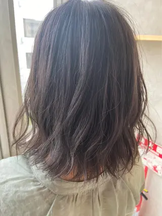 ミディアム カラー 透明感◎ / 艶髪 /  森田のヘアスタイル