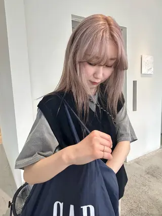 ミディアム STAN WOOD所属・似合わせcut 🔥yutakaのヘアスタイル