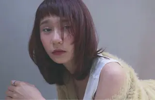 セミロング カラー 代表　土屋ヒロユキ ショートカットのヘアスタイル