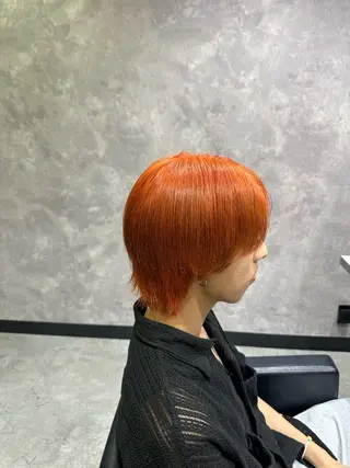 カラー メンズ 楠奥 結衣のヘアスタイル