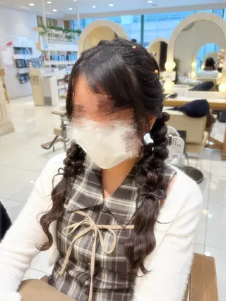 ロング 🍒Natsuka /ガーリー/アレンジのヘアスタイル