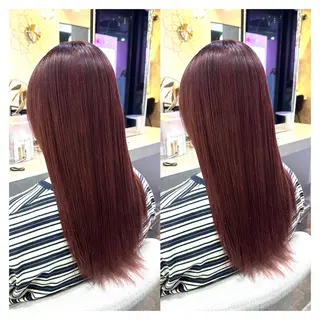 ロング 🖤kana/艶髪/ 韓国風暗髪カラー🖤のヘアスタイル