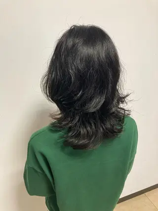 ミディアム パーマ メンズヘア/透明感 カラー/ayatoのヘアスタイル