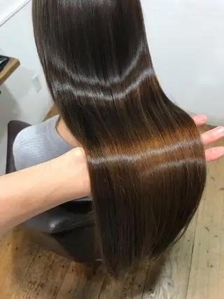 ロング 髪質改善エイジングケ ア専門美容室チアフルのヘアスタイル