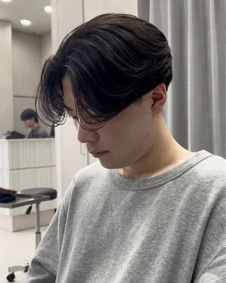 メンズ 毛流れ/メンズパーマ kanata/溝の口のヘアスタイル