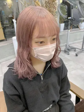 ロング カラー ブリーチ/髪質改善 🍊店長MASAKiのヘアスタイル