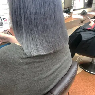 セミロング カラー 【ニュアンスカラー・ 髪質改善】スズキカナのヘアスタイル