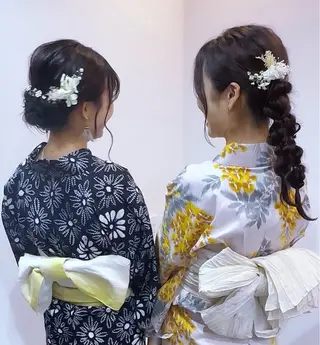 ヘアアレンジ Asuka/髪質改善 /カラー/ヘアセットのヘアスタイル