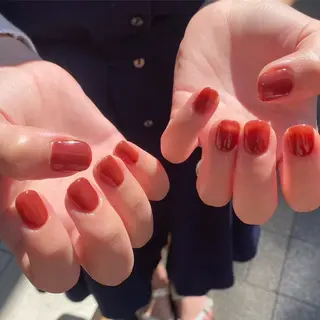 ネイル airi🌺カラー /特殊ヘア⛓️🖤のヘアスタイル