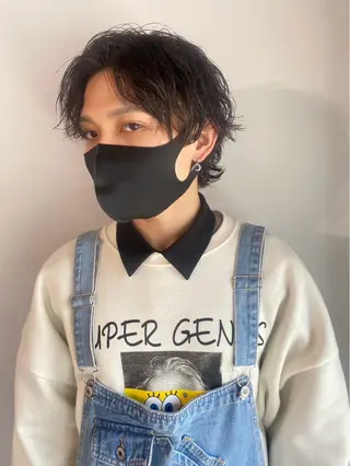 パーマ メンズ メンズパーマ/ YUTOのヘアスタイル